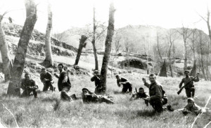 La Brigata "Cichero" in azione  (foto Archivio Ilsrec "Raimondo Ricci")