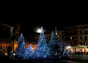 Lerici, luminarie natalizie (2017) (foto Giorgio Pagano)